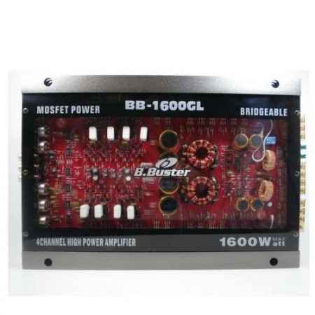 MODULO BUSTER BB-1600 GL 1600W 4CH    de  R$265,00 por R$ 218,00 a vista ou 3x de R$ 78,93 no cartao de credito