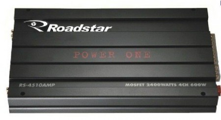 MODULO ROADSTAR RS-4510 2400W 4CH POWER ONE   R$550,00   ou R$ 205,33 no cartao de credito