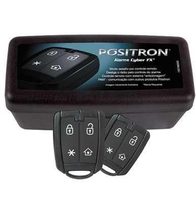      ALARME POSITRON CYBER FX P/CARRO  R$ 297,00 OU  3X R$ 113,00