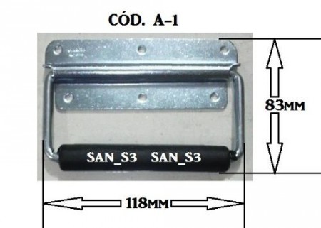 ALÇA SIMPLES COM MOLA  R$ 10,80  OU 3X R$  4,25